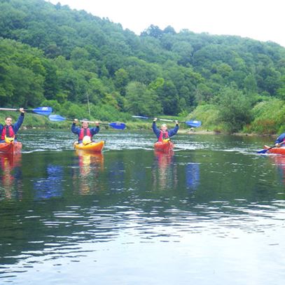 Kayak The River Wye Half Day Kayaking Trips Way2go Adventures